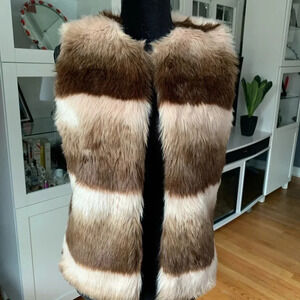 GLAMSIA Faux Fur Vest